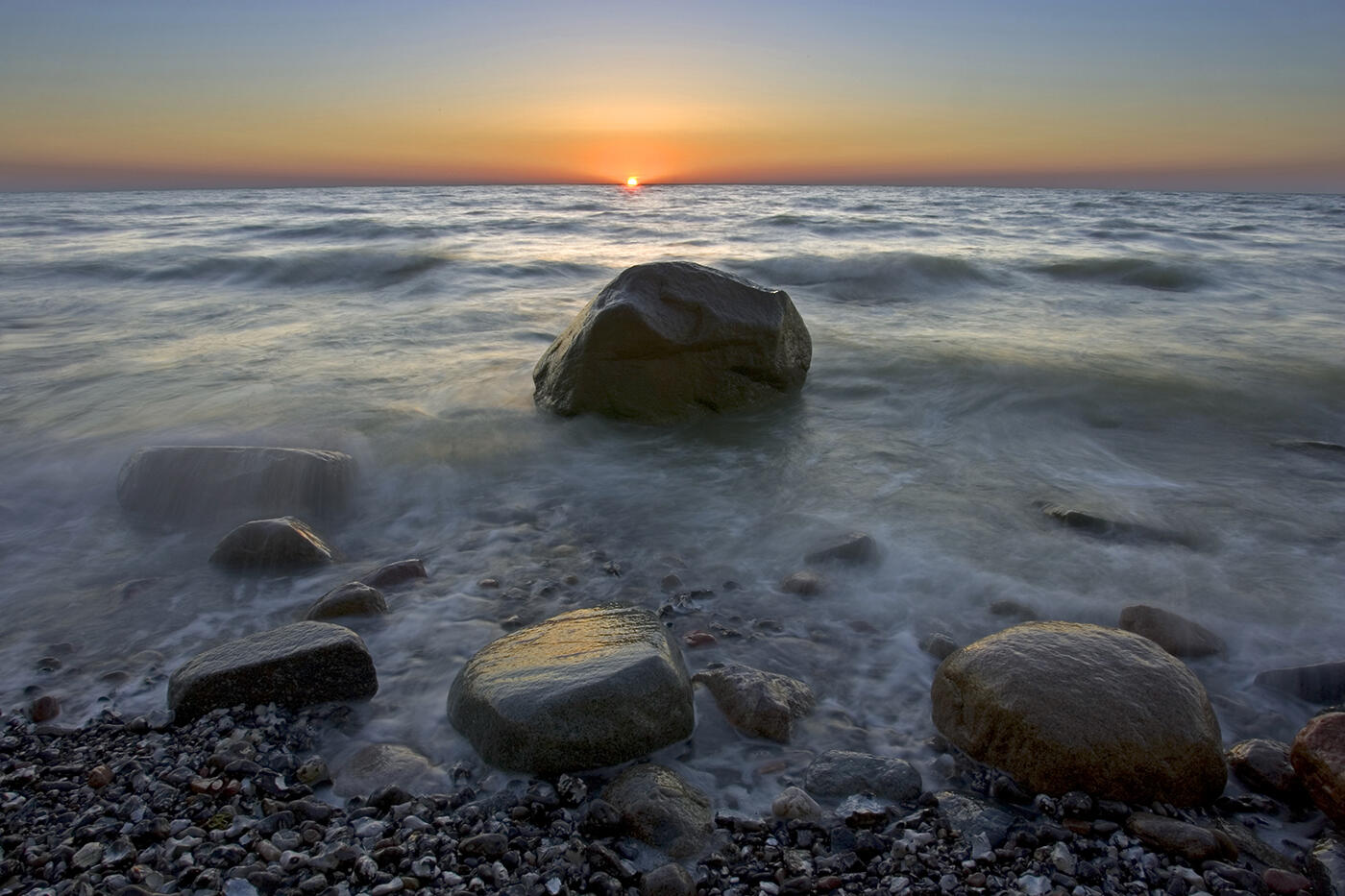 Sonnenaufgang am Meer, Foto: Christoph Robiller