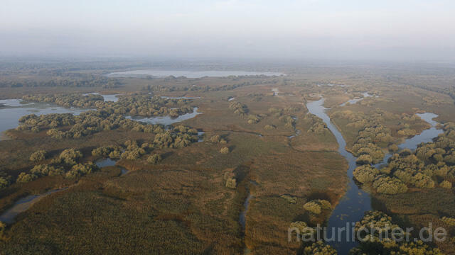 R14277 Donaudelta, Luftaufnahme, Danube Delta, Aerial photo - Christoph Robiller
