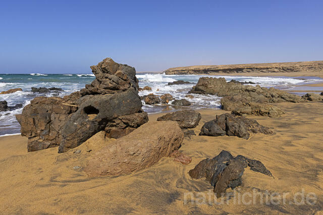 R15031 natürlicher Strand, Fuerteventura, Beach - Christoph Robiller