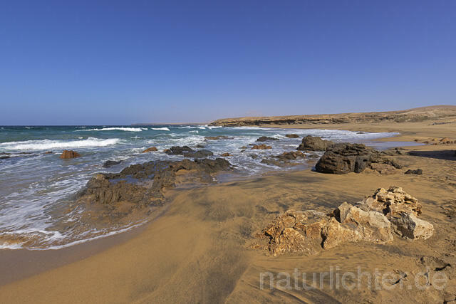 R15032 natürlicher Strand, Fuerteventura, Beach - Christoph Robiller