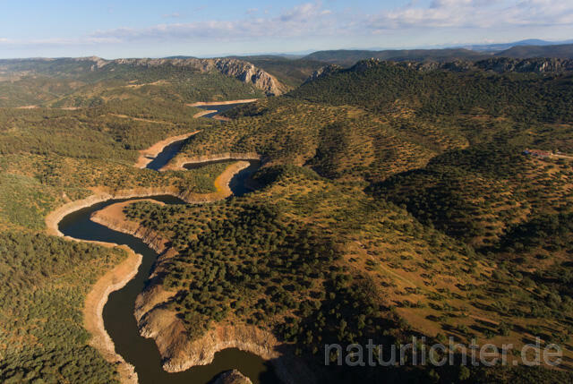 R11975 Extremadura, Nationalpark Monfragüe, Luftaufnahme