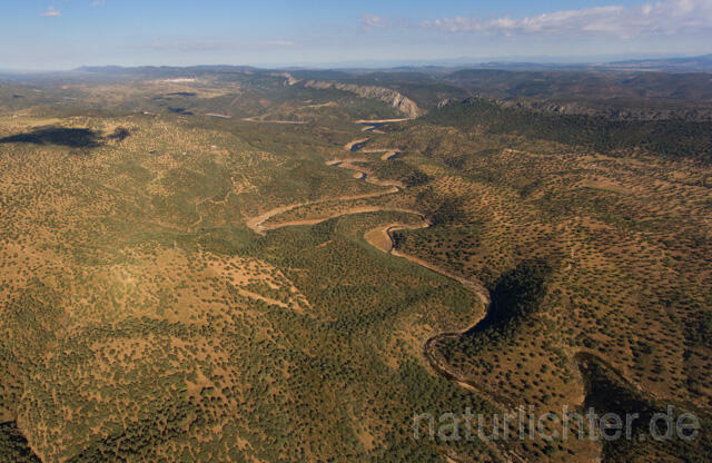 R11988 Extremadura, Nationalpark Monfragüe, Luftaufnahme - Christoph Robiller